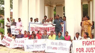 The Children Of Goa's Freedom Fighters Fight For Their Job Quota!