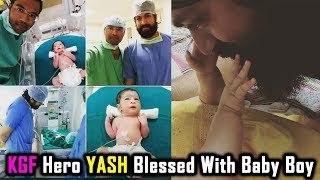 KGF Hero YASH Blessed With Baby Boy | Radhika Pandit