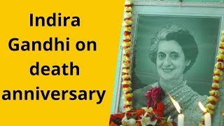 Sonia, Manmohan Singh pay tribute to Indira Gandhi on death anniversary