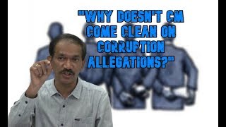 "Why Doesn't CM Come Clean On Corruption Allegations?" - Girish Chodankar