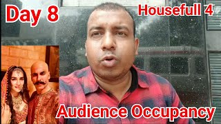 Housefull 4 Audience Occupancy Day 8 In Morning Shows