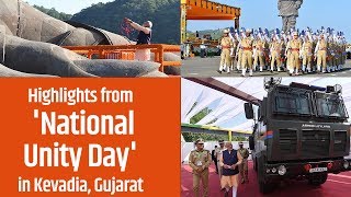 Highlights from PM Narendra Modi's programmes on 'National Unity Day' in Kevadia, Gujarat | PMO