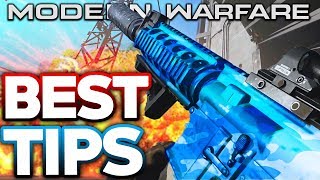 IMPROVE AT MODERN WARFARE TIPS AND TRICKS! 8 BEST TIPS HOW TO BE BEST AT COD MODERN WARFARE!
