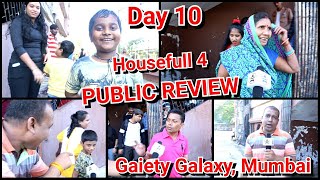 Housefull 4 Public Review First Show Day 10 At Gaiety Galaxy In Mumbai