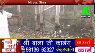 मीरपुर कालोनी के लोग दुषित पानी पीने को मजबुर l बिमारियों से ग्रस्त होने का भय l k haryana l