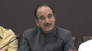 Ghulam Nabi Azad addresses media in Constitution Club on the Economic Crisis, RCEP and Unemployment