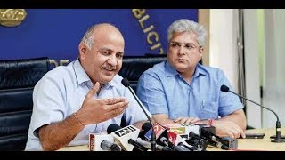 Press Conference of Delhi Dy CM Manish Sisodia and Cabinet Minister Kailash Gahlot