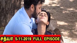 Zee Tamil Sathya Serial 5th Nov 2019|Sathya Today Full Episode|Sathya 5-11-2019