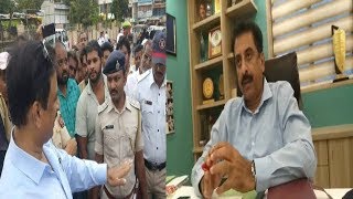 Aimim Mp Imtiyaz Jaleel with Aurangabad Adl Traffic Cp Daura /SACH NEWS.
