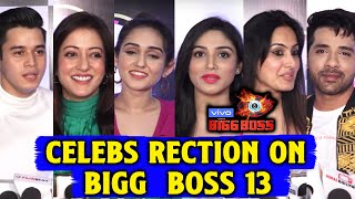 Celebs Reaction On Bigg Boss 13 | Siddharth Shukla, Rashmi, Asim, Shehnaz, Paras