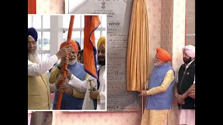 PM Modi inaugurates Kartarpur Sahib Corridor, flags off first jatha of pilgrims