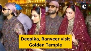 Deepika, Ranveer visit Golden Temple