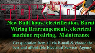 TOKYO    Electrical Services |Home Service by Electricians | New Built House electrification |