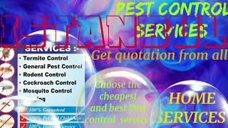 ISTANBUL    Pest Control Services 》Technician ◇ Service at your home ☆ Bed Bugs ■ near me ☆■□¤●○°•♡♤