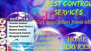 LOS ANGELES   Pest Control Services 》Technician ◇ Service at your home ☆ Bed Bugs ■ near me ☆■□¤●○°•