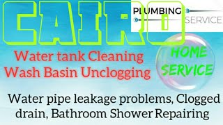 CAIRO       Plumbing Services 》Plumber at Your Home ☆ Bathroom Shower Repairing ◇near me ● ■ ♡¤▪●○°•