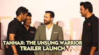 Tanhaji: The Unsung Warrior Trailer Launch | Ajay Devgn, Saif Ali Khan, Sharad Kelkar