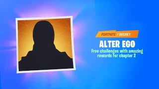 FREE ALTER EGO SKIN REWARDS | COLLECT F-O-R-T-N-I-T-E LETTERS HIDDEN in Loading Screen Fortnite