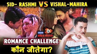 Bigg Boss 13 | Siddharth-Rashmi Vs Vishal-Mahira | ROMANCE Challenge | BB 13 Video