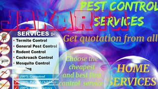 JAKARTA     Pest Control Services 》Technician ◇ Service at your home ☆ Bed Bugs ■ near me