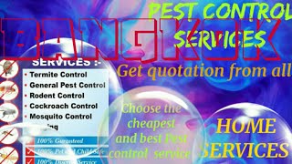 BANGKOK     Pest Control Services 》Technician ◇ Service at your home ☆ Bed Bugs ■ near me ☆■□¤●○°•♡♤