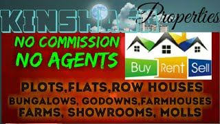 KINSHASA    PROPERTIES  ☆ Sell •Buy •Rent ☆ Flats~Plots~Bungalows~Row Houses~Shop $Real estate ☆ ●□♤
