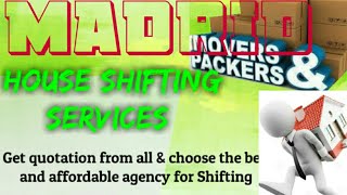 MADRID           Packers & Movers 》House Shifting Services ♡Safe and Secure Service  ☆near me 》Tips