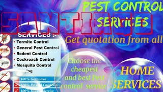 SANTIAGO      Pest Control Services 》Technician ◇ Service at your home ☆ Bed Bugs ■ near me ☆Bedroom