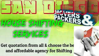 SAN DIEGO    Packers & Movers 》House Shifting Services ♡Safe and Secure Service  ☆near me 》Tips   ♤■