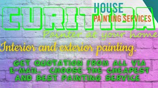 CURITIBA    HOUSE PAINTING SERVICES 》Painter at your home  ◇ near me ☆ Interior  & Exterior ☆ Work◇♧