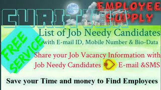 CURITIBA    Employee SUPPLY ☆ Post your Job Vacancy 》Recruitment Advertisement ◇ Job Information ☆□●
