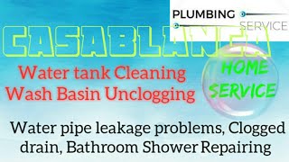 CASABLANCA   Plumbing Services 》Plumber at Your Home ☆ Bathroom Shower Repairing ◇near me》Taps ● ■ ♡