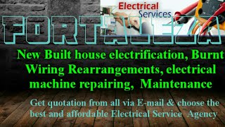 FORTALEZA   Electrical Services 》Home Service by Electricians ☆ New Built House electrification ♤ ♧◇