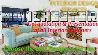 MANCHESTER    INTERIOR DESIGN SERVICES 》 Quotation & Presentation  ♡Living Room ♧Tips ■Bedroom □■♤●•