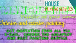 MANCHESTER    HOUSE PAINTING SERVICES 》Painter at your home  ◇ near me ☆ Interior  & Exterior ☆ Work
