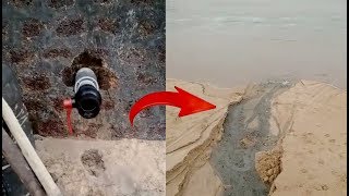 WATCH: Viral Video Exposes Reputed Hotel Releasing Septic Waste Directly Into Sea!