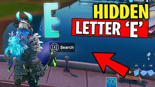 SEARCH THE HIDDEN 'E' FOUND IN THE DIVE LOADING SCREEN | COLLECT F-O-R-T-N-I-T-E LETTERS