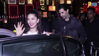 Sunny Leone Spotted Promoting New Song HELLO JI - Ragini MMS Season 2 In Clubs