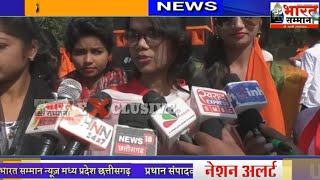 महारानी लक्ष्मी बाई जयंती पर छात्राओं ने निकाली स्कूटी रैली!!!!!