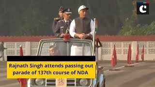 Rajnath Singh attends passing out parade of 137th course of NDA