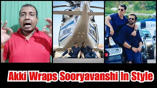 Akshay Kumar Wrapped Up Sooryavanshi Movie In Style