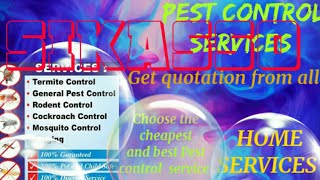 SIKASSO       Pest Control Services 》Technician ◇ Service at your home ☆ Bed Bugs ■ near me ☆Bedroom