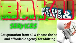 BAKU         Packers & Movers 》House Shifting Services ♡Safe and Secure Service  ☆near me 》Tips   ♤■