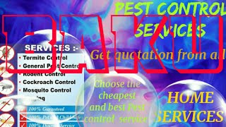 BAKU         Pest Control Services 》Technician ◇ Service at your home ☆ Bed Bugs ■ near me ☆Bedroom♤
