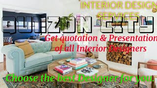 QUEZON         INTERIOR DESIGN SERVICES 》 Quotation & Presentation  ♡Living Room ♧Tips ■Bedroom □■♤●
