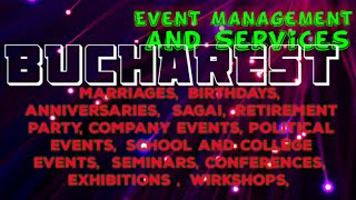BUCHAREST     Event Management 》Catering Services  ◇Stage Decoration Ideas ♡Wedding arrangements ♡ □