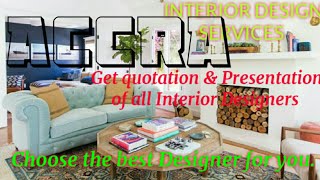 ACCRA         INTERIOR DESIGN SERVICES 》 Quotation & Presentation  ♡Living Room ♧Tips ■Bedroom □■♤●•