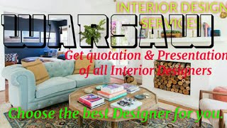 WARSAW       INTERIOR DESIGN SERVICES 》 Quotation & Presentation  ♡Living Room ♧Tips ■Bedroom □■♤●•♡