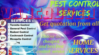 VANCOUVER     Pest Control Services 》Technician ◇ Service at your home ☆ Bed Bugs ■ near me ☆Bedroom