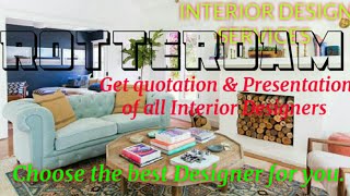 ROTTERDAM    INTERIOR DESIGN SERVICES 》 Quotation & Presentation  ♡Living Room ♧Tips ■Bedroom □■♤●•♡